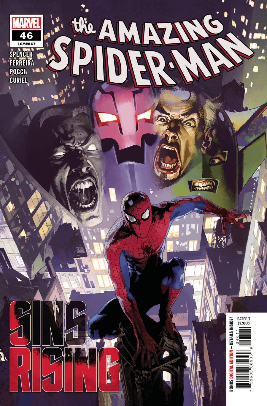 Amazing Spider-Man Vol 5 #46 Cover A Regular Josemaria Casanovas Cover