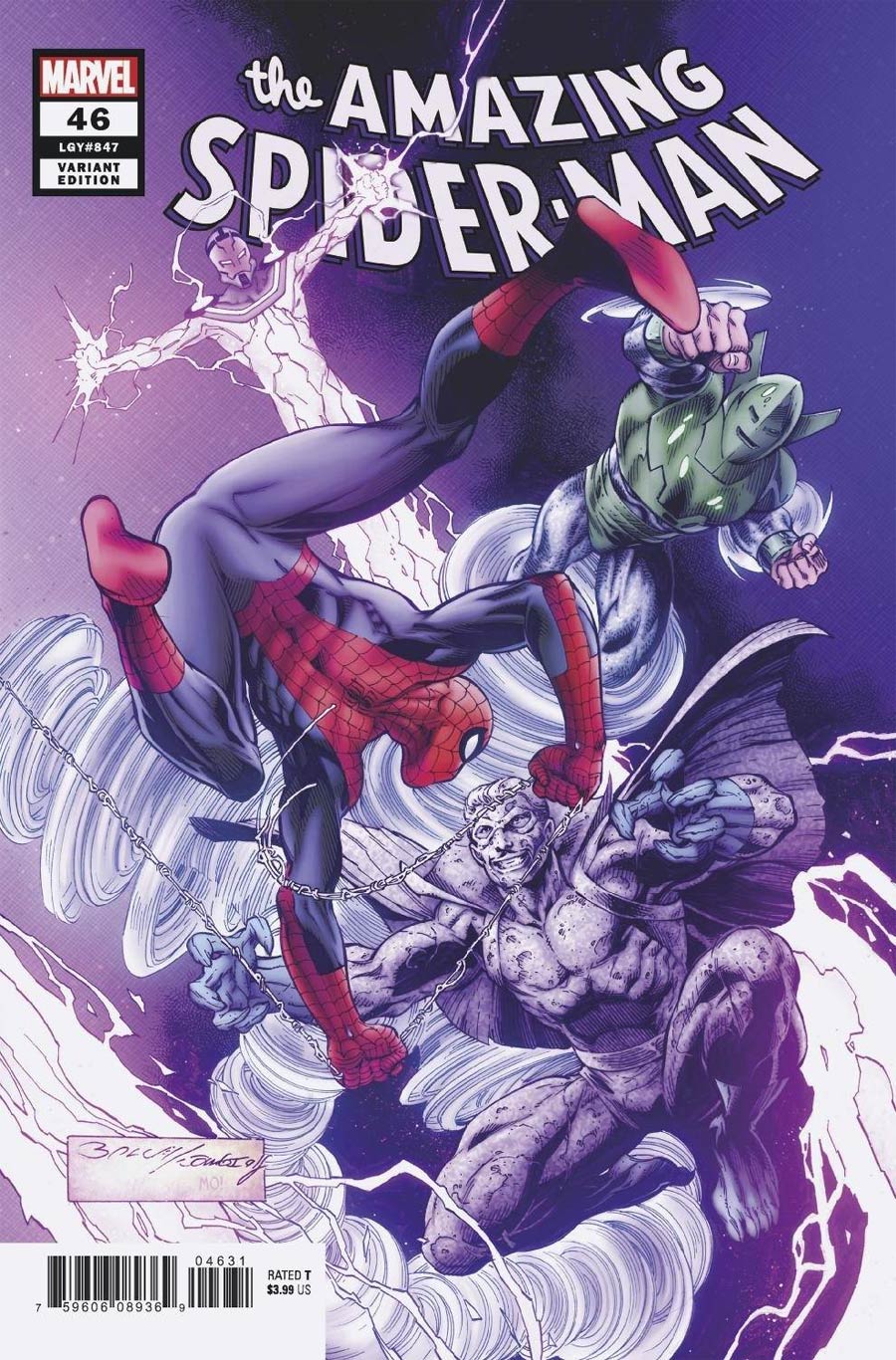 Amazing Spider-Man Vol 5 #46 Cover B Variant Mark Bagley Cover