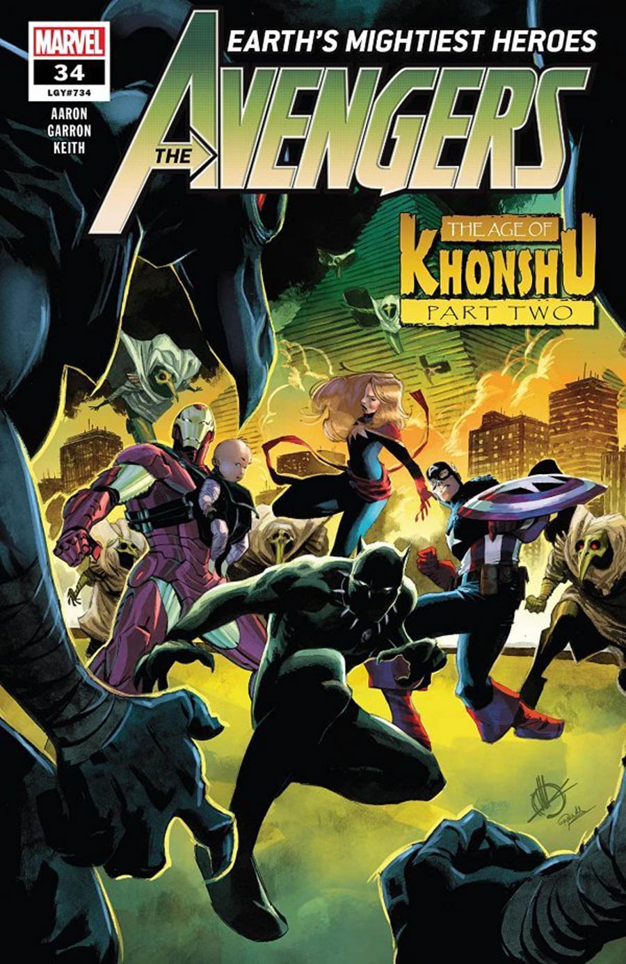 Avengers Vol 7 #34 Cover A 1st Ptg Regular Matteo Scalera Cover