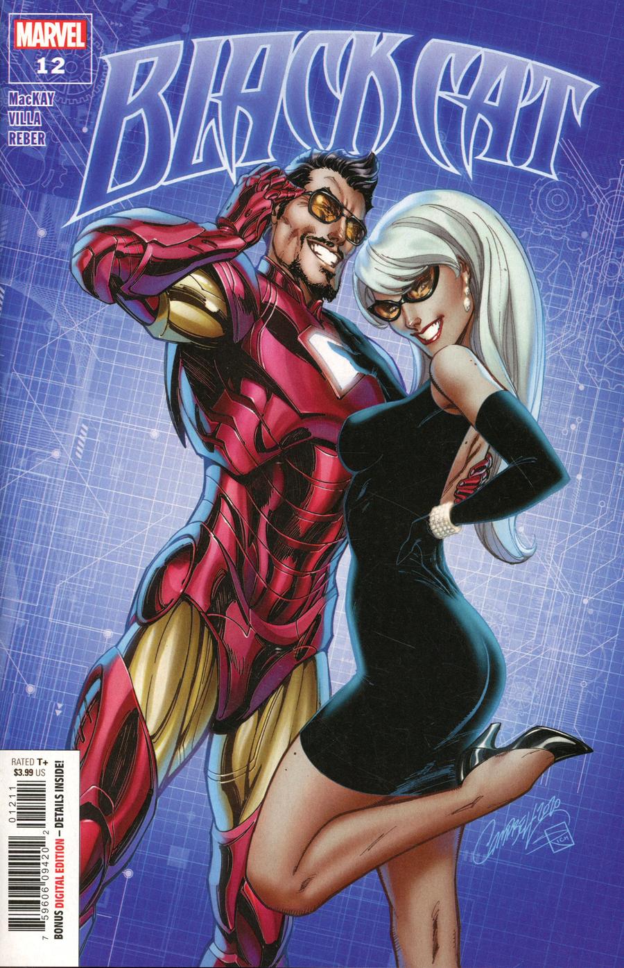 Black Cat #12 Cover A Regular J Scott Campbell Cover