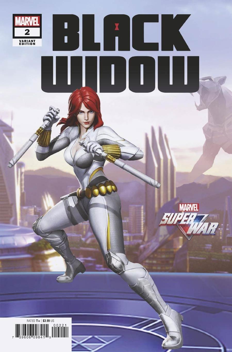 Black Widow Vol 8 #2 Cover F Variant Game Cover