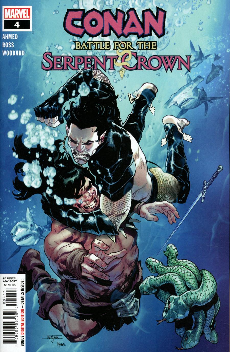 Conan Battle For The Serpent Crown #4 Cover A Regular Mahmud Asrar Cover