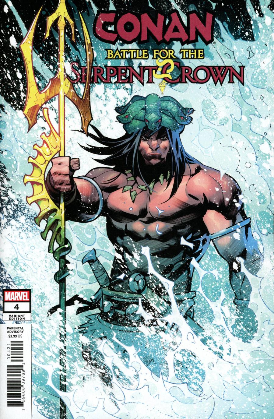 Conan Battle For The Serpent Crown #4 Cover B Variant Eduard Petrovich Cover