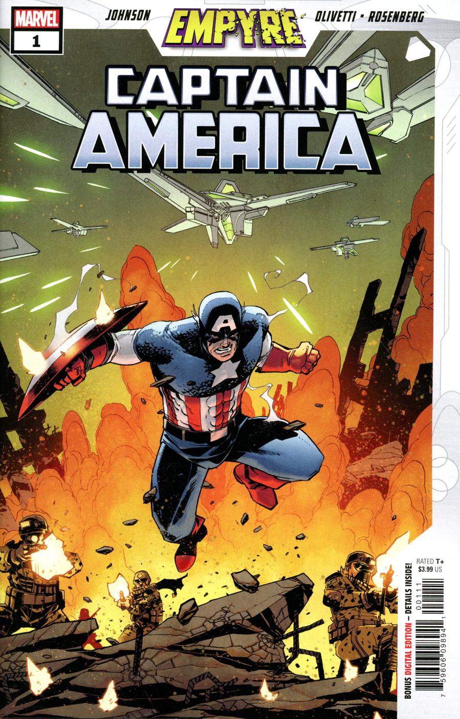 Empyre Captain America #1 Cover A Regular Mike Henderson Cover