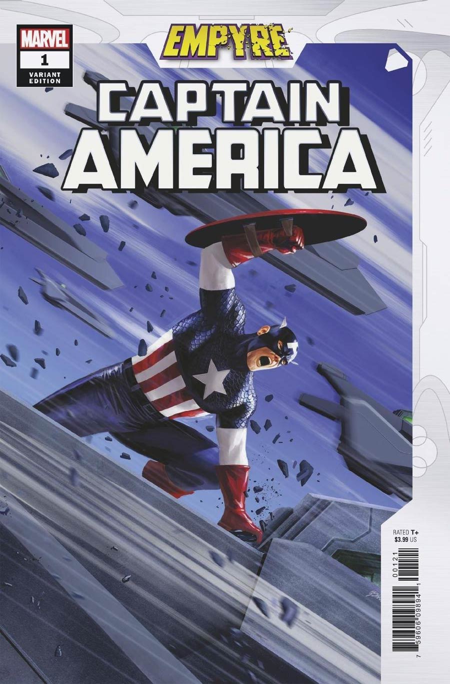 Empyre Captain America #1 Cover B Variant Steve Epting Cover