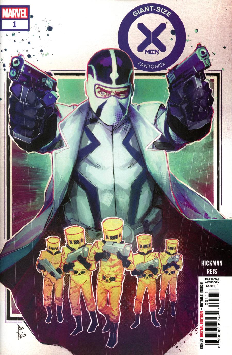 Giant-Size X-Men Fantomex #1 Cover A Regular Rod Reis Cover