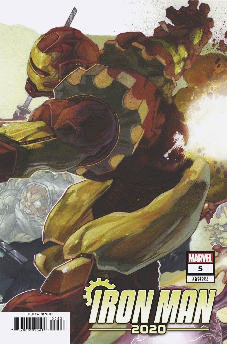 Iron Man 2020 #5 Cover C Variant Simone Bianchi Connecting Cover