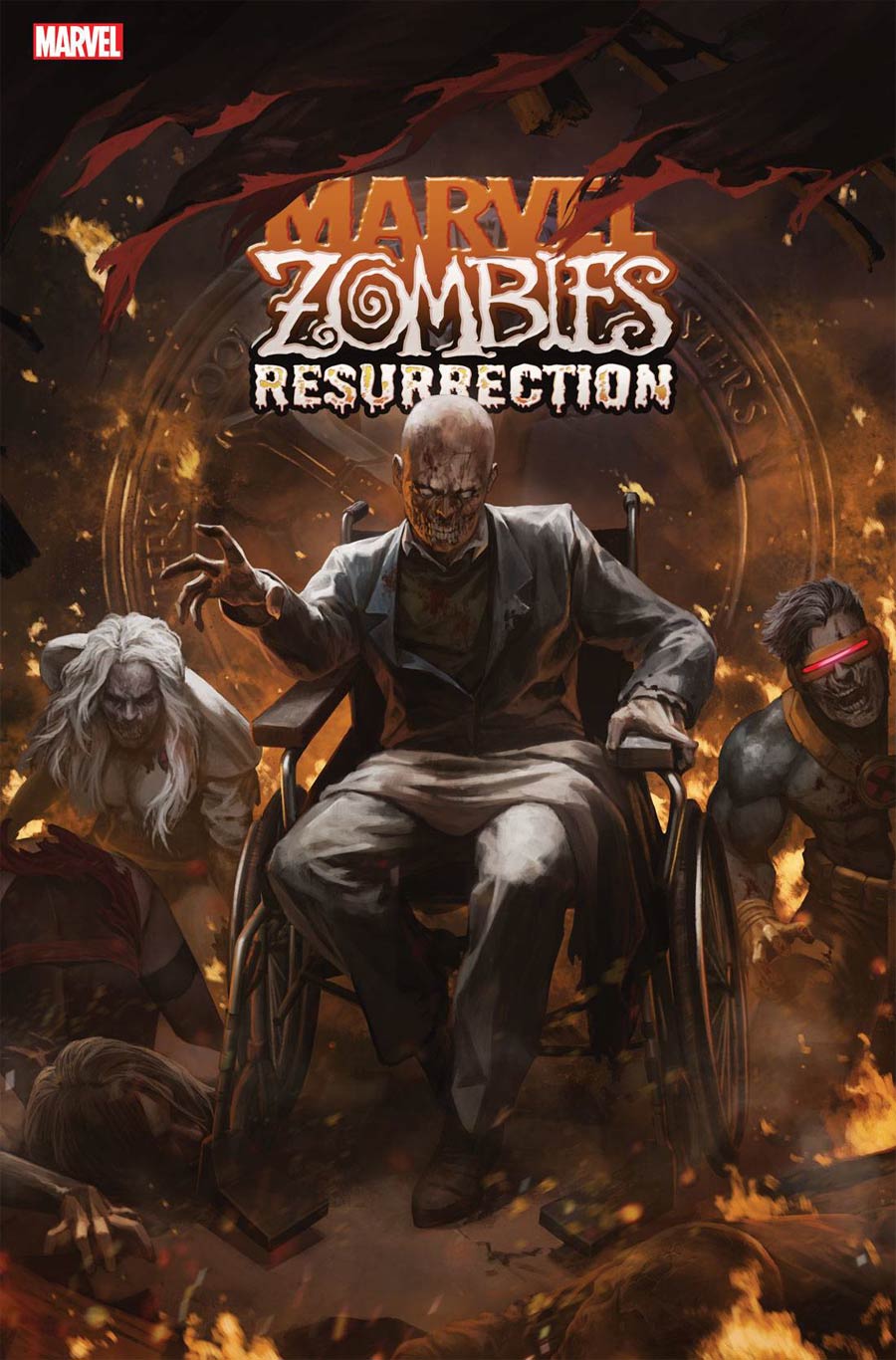 Marvel Zombies Resurrection #4 Cover B Variant Skan Cover