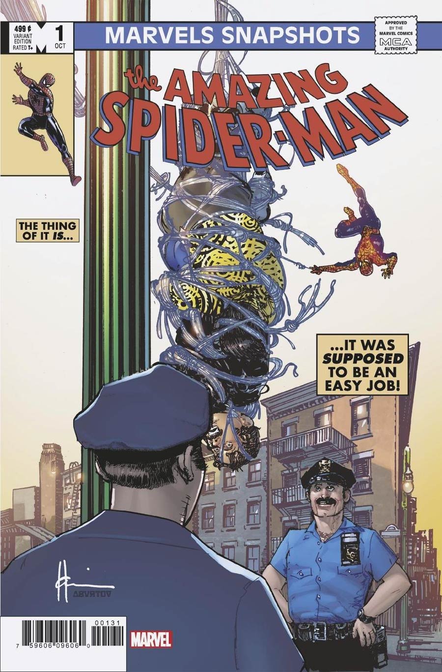 Spider-Man Marvels Snapshots #1 Cover B Variant Howard Chaykin Cover