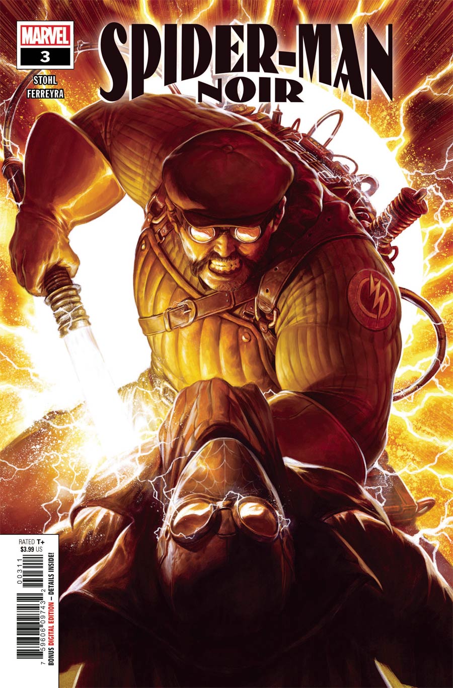 Spider-Man Noir Vol 2 #3 Cover A Regular Dave Rapoza Cover