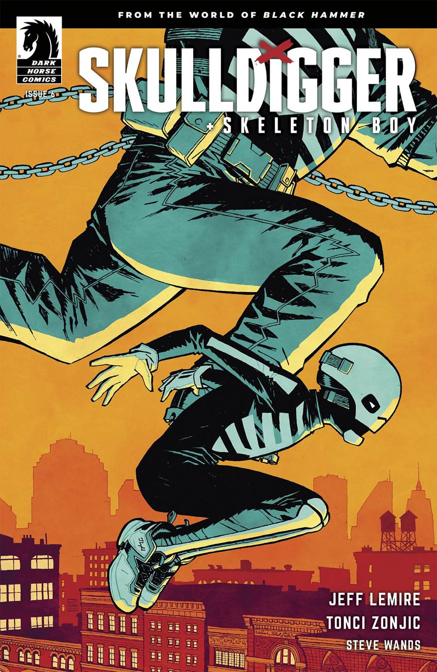 Skulldigger And Skeleton Boy From The World Of Black Hammer #6 Cover B Variant Cliff Chiang Cover
