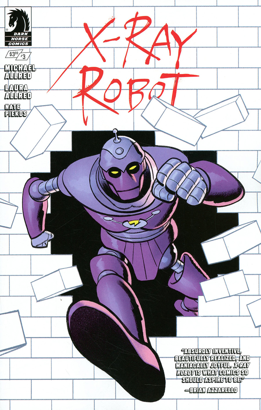 X-Ray Robot #3 Cover B Variant Greg Smallwood Cover