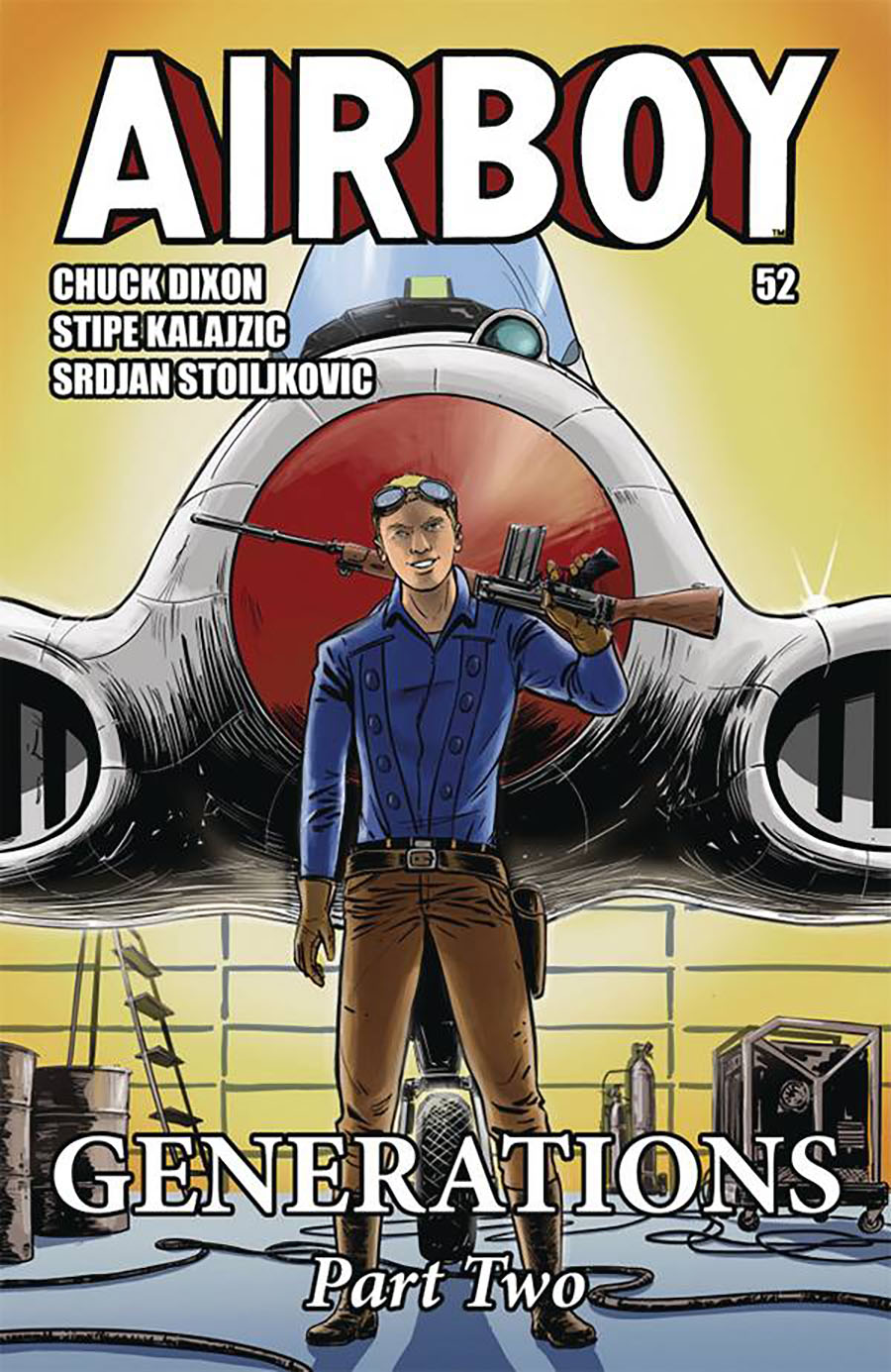 Airboy Vol 2 #52 Cover A Regular Stipe Kalajzic Cover