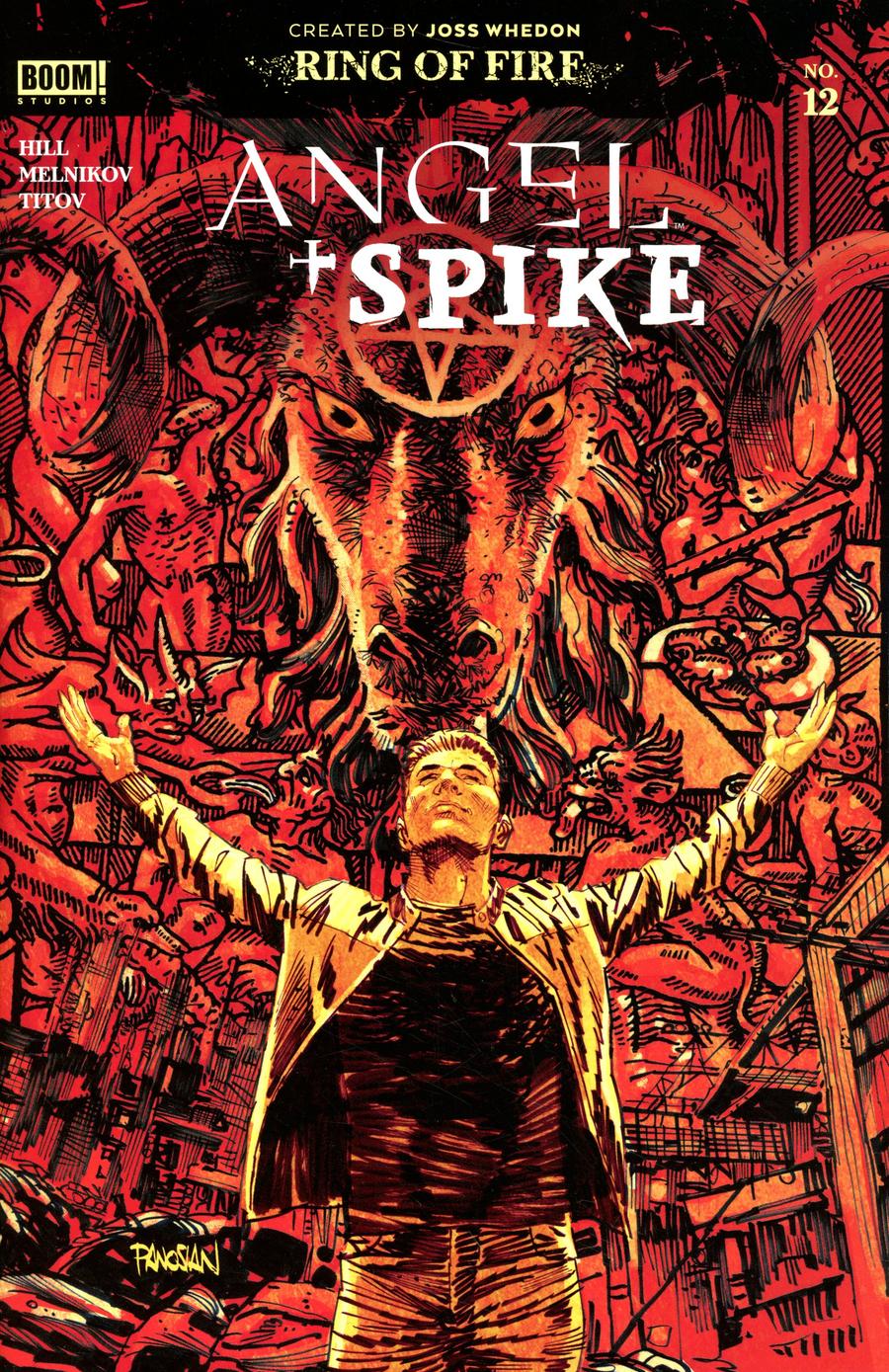 Angel & Spike #12 Cover A Regular Dan Panosian Cover