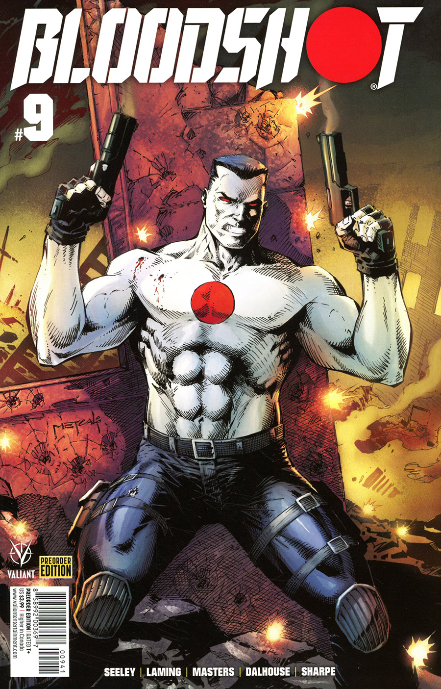 Bloodshot Vol 4 #9 Cover C Variant Pre-Order Edition