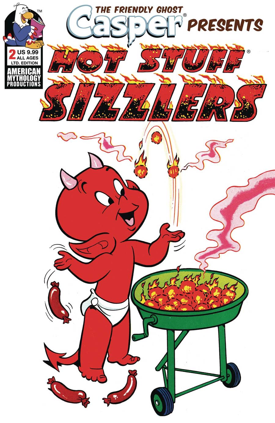 Casper Presents Hot Stuff Sizzlers #2 Cover B Limited Edition Retro Cover