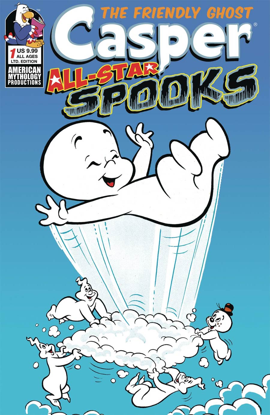 Caspers All-Star Spooks #1 Cover B Limited Edition Retro Cover