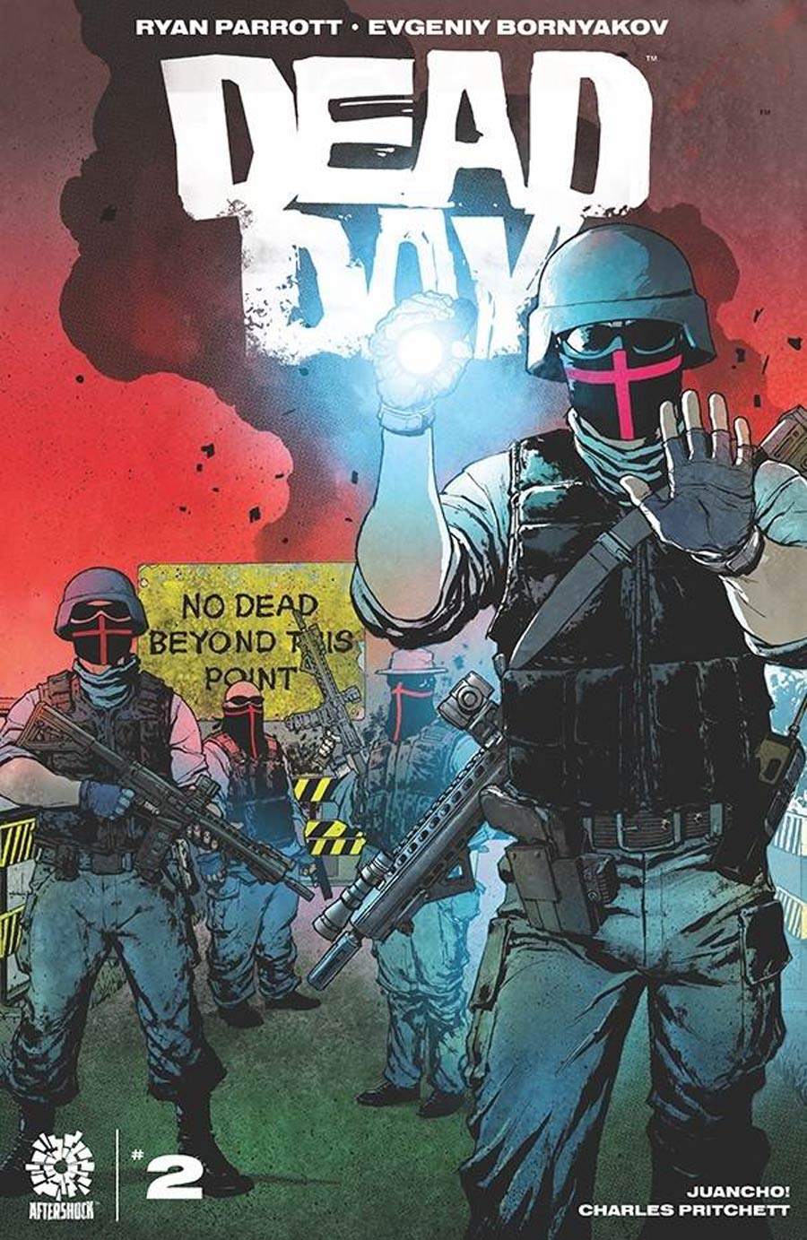 Dead Day #2 Cover A Regular Andy Clarke & Jose Villarrubia Cover