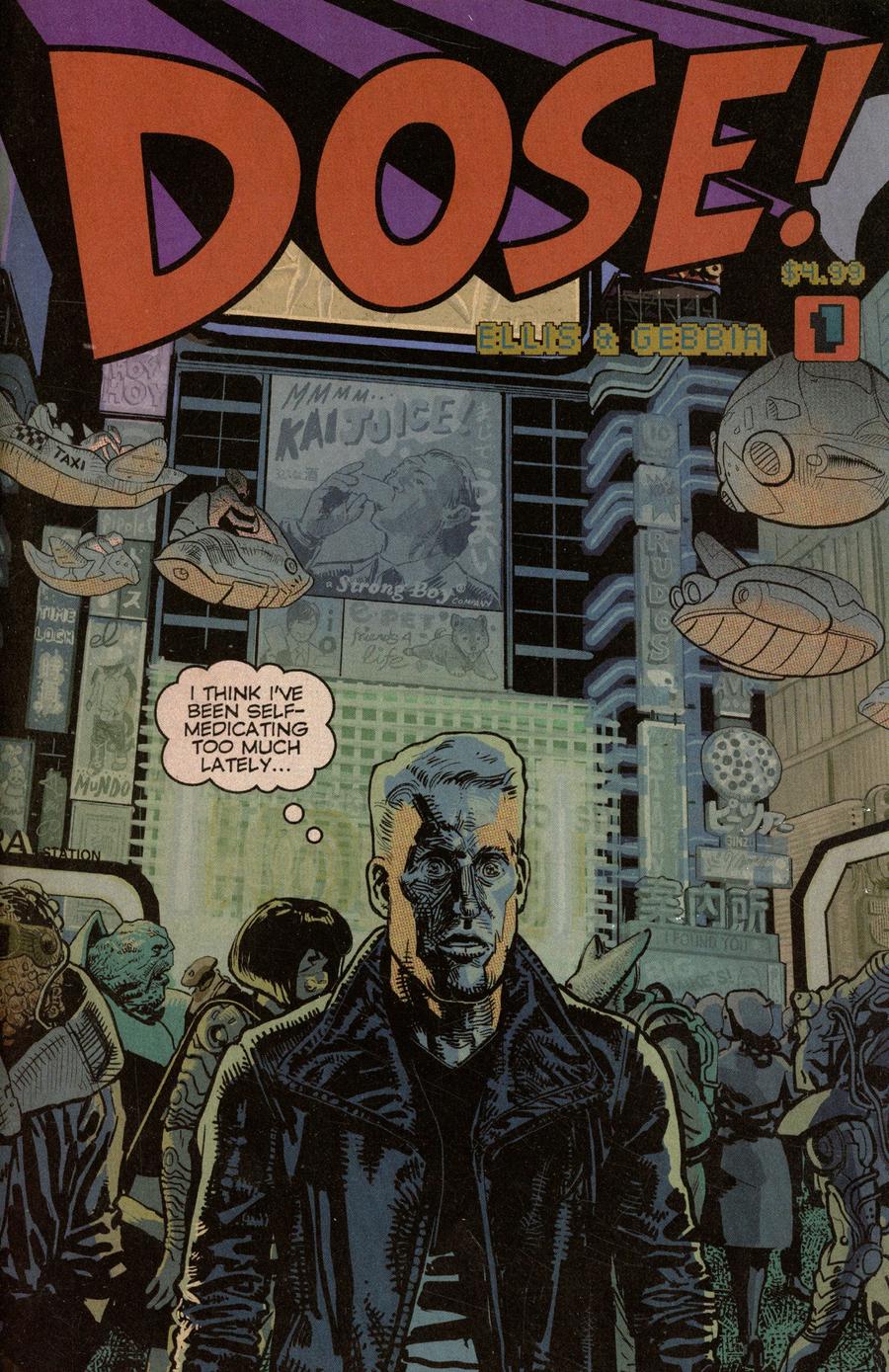 Dose #1 Cover B Variant John Gebbia Cover