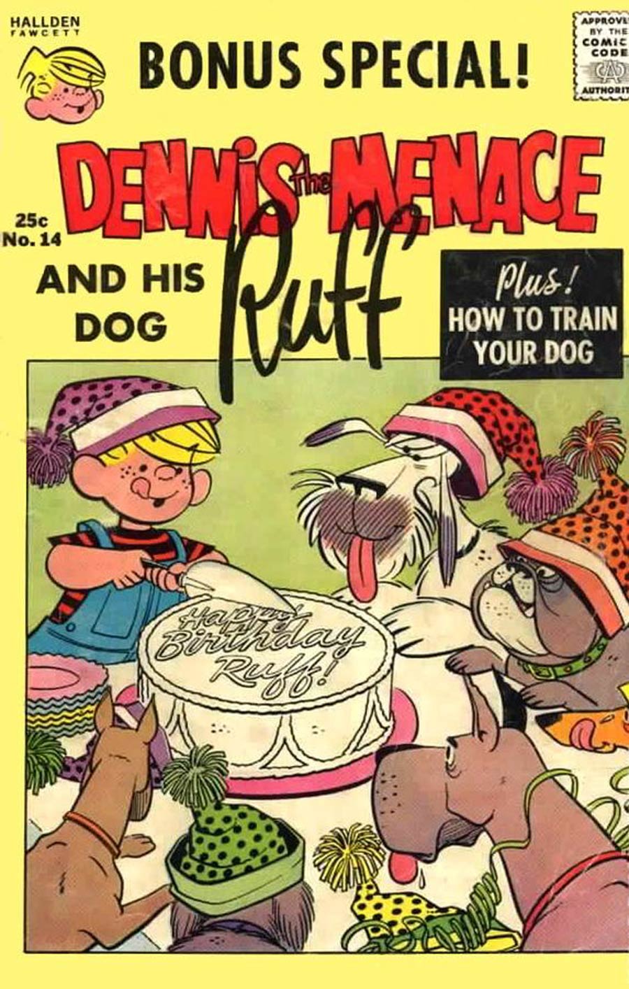 Dennis The Menace Giants And His Dog Ruff #14 (Summer 1963)