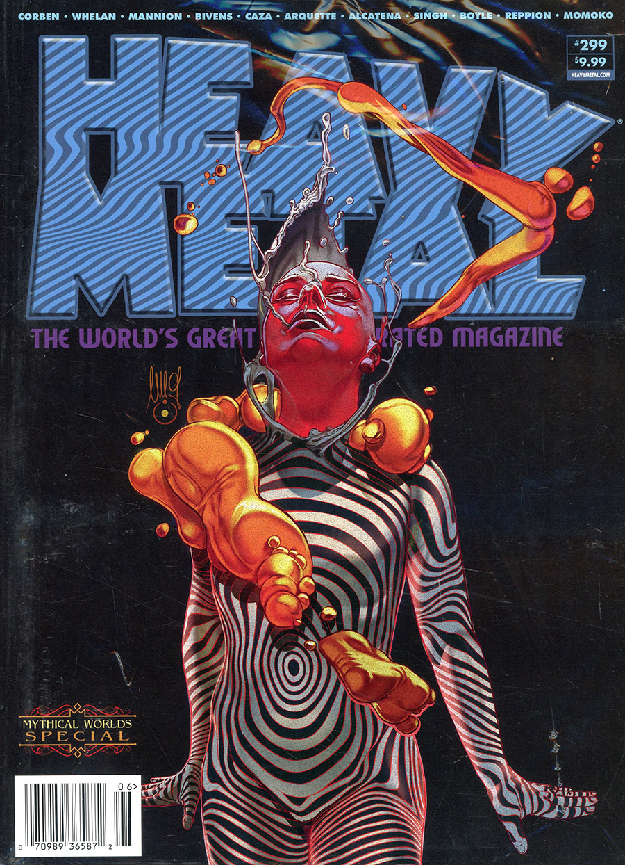 Heavy Metal #299 Cover A Giovanni Maisto