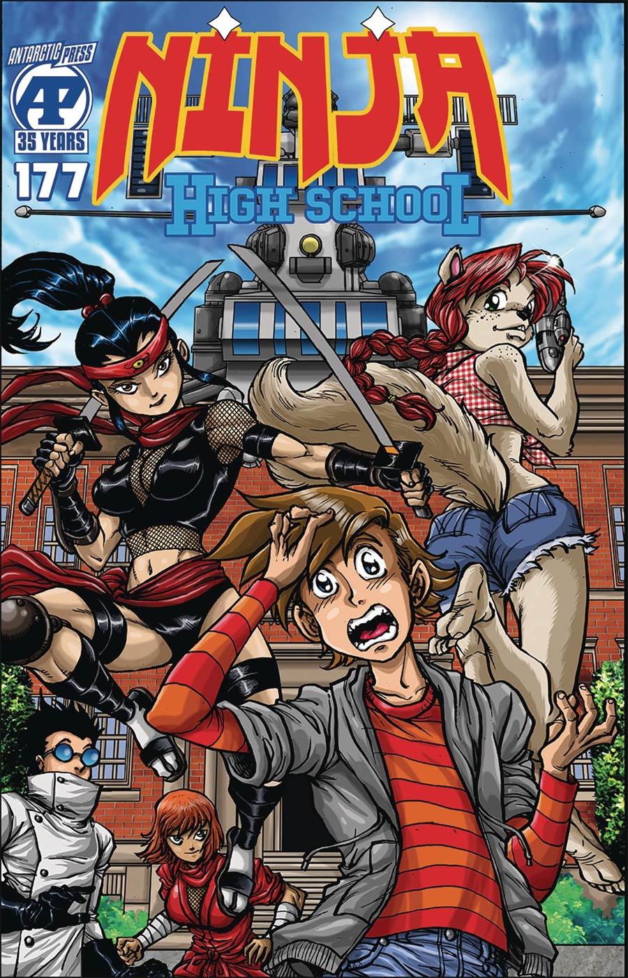 Ninja High School #177 Cover A Regular Ben Dunn Color Cover