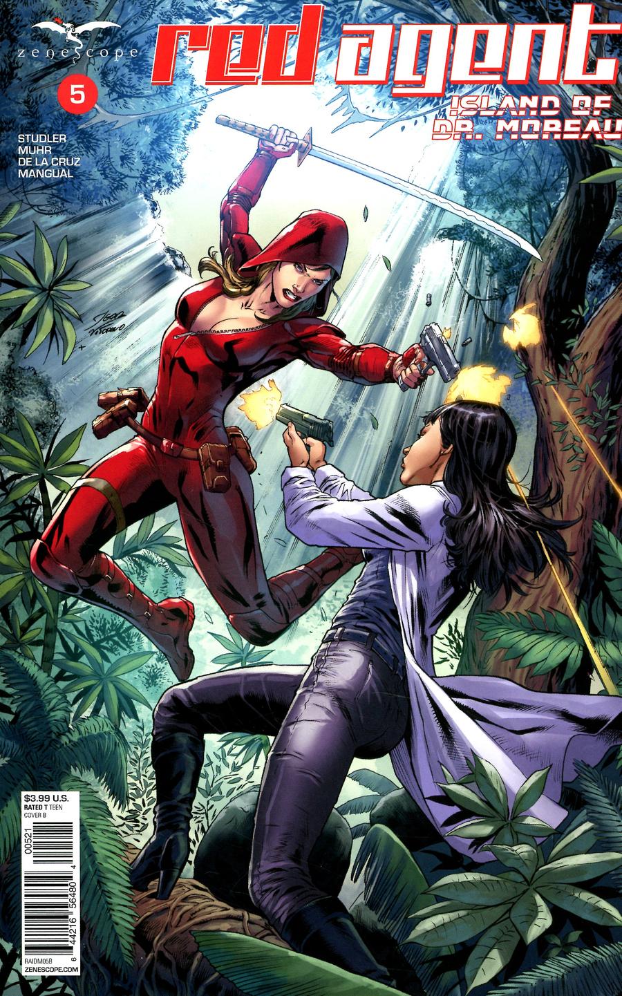 Grimm Fairy Tales Presents Red Agent Island Of Dr Moreau #5 Cover B Igor Vitorino
