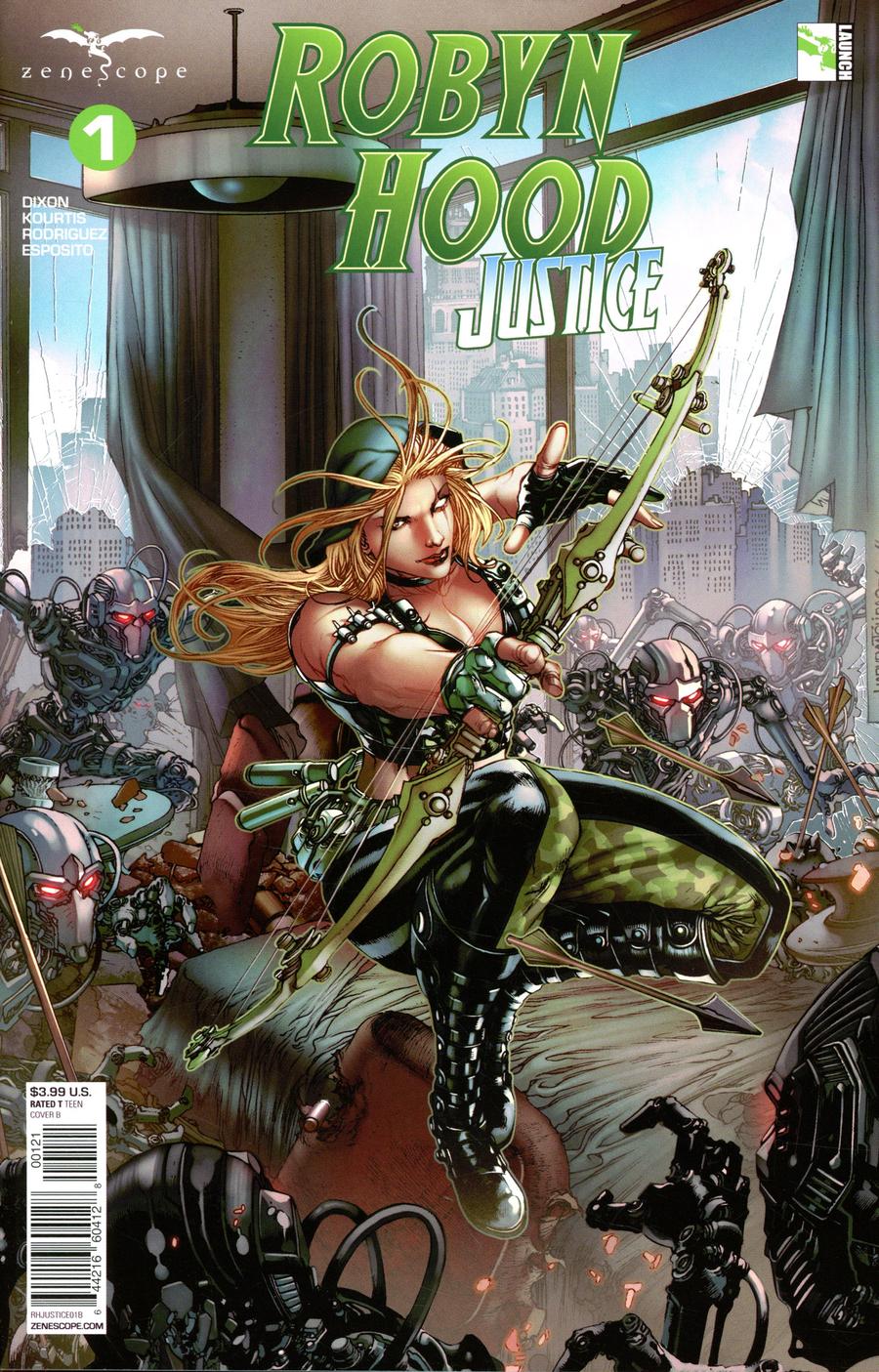 Grimm Fairy Tales Presents Robyn Hood Justice #1 Cover B Harvey Tolibao