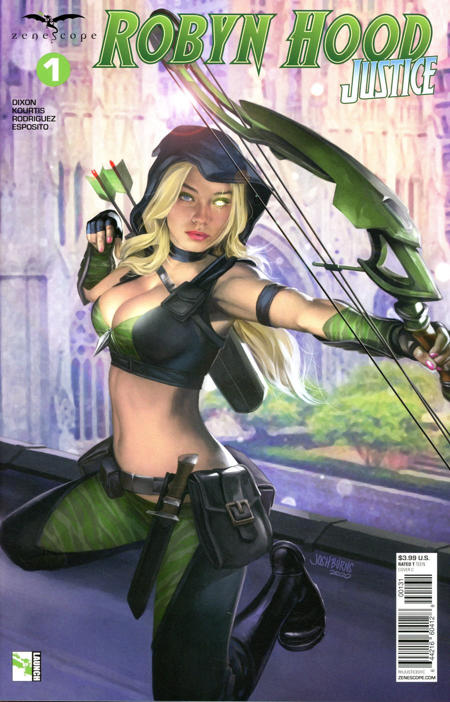 Grimm Fairy Tales Presents Robyn Hood Justice #1 Cover C Josh Burns