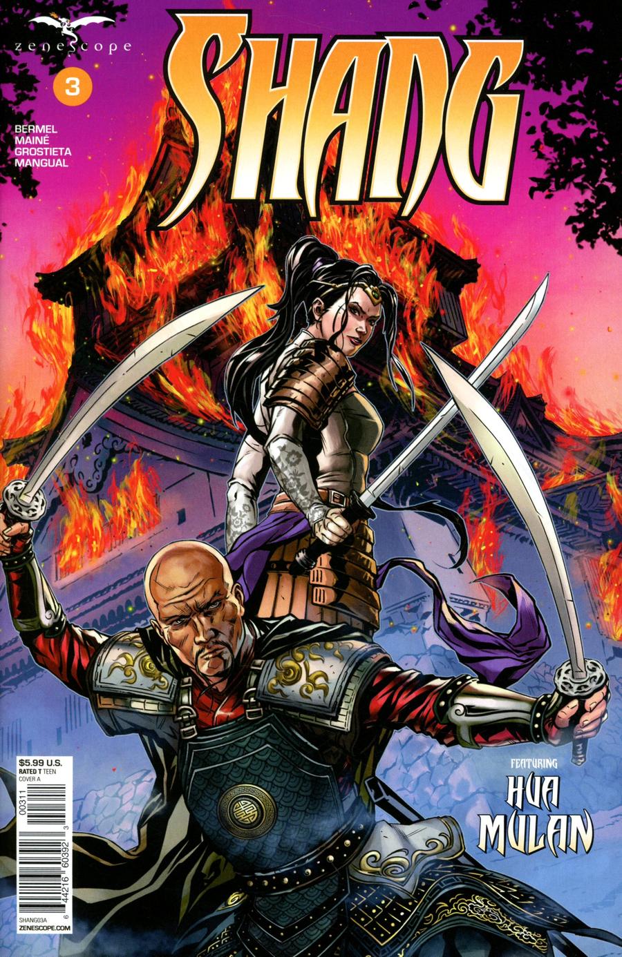 Grimm Fairy Tales Presents Shang #3 Cover A Riveiro