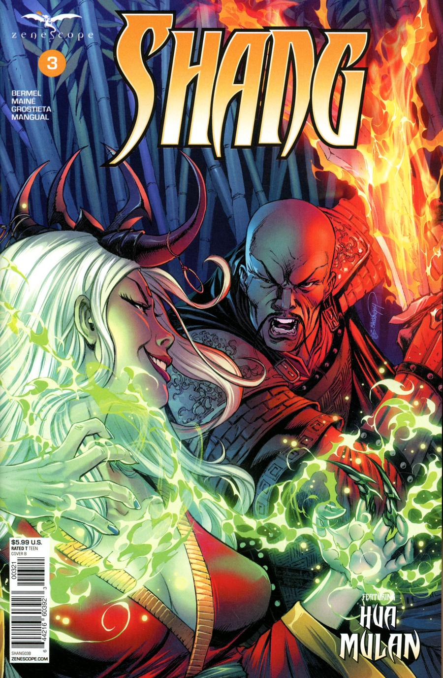 Grimm Fairy Tales Presents Shang #3 Cover B Sheldon Goh