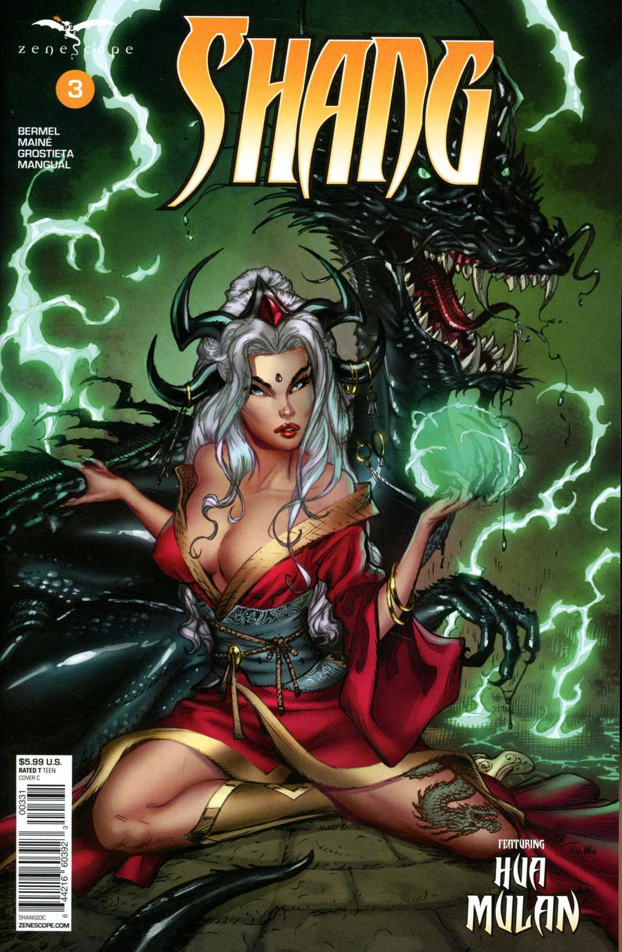 Grimm Fairy Tales Presents Shang #3 Cover C Michael Dooney