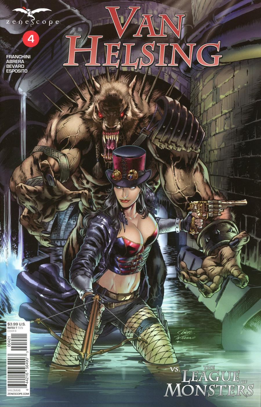 Grimm Fairy Tales Presents Van Helsing vs The League Of Monsters #4 Cover B Igor Vitorino