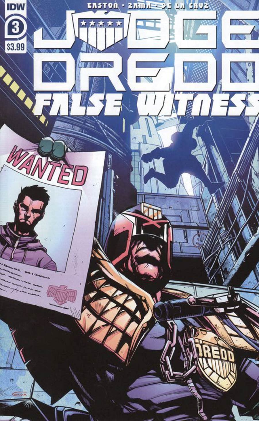 Judge Dredd False Witness #3 Cover A Regular Kei Zama Cover