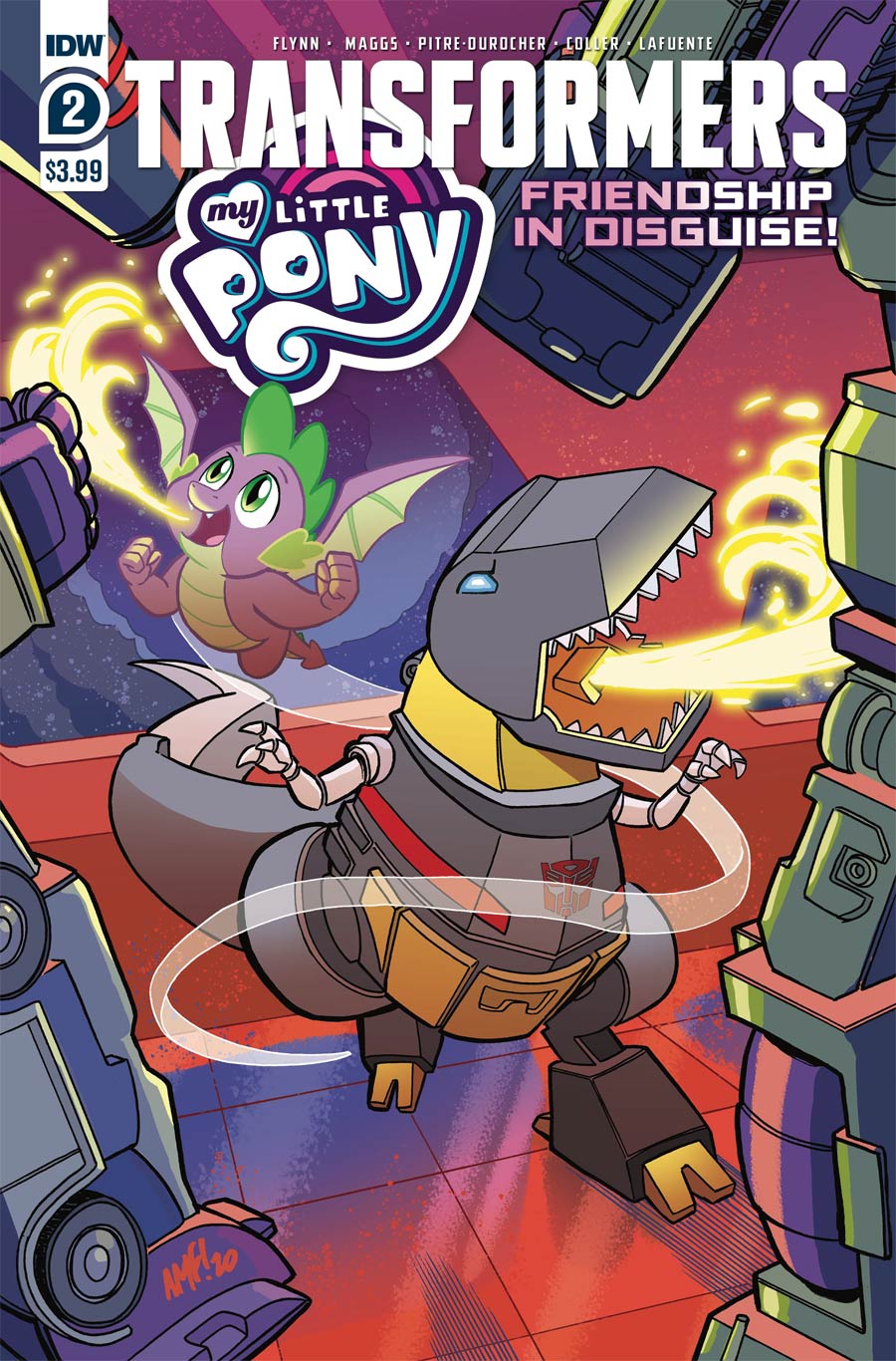 My Little Pony Transformers Friendship In Disguise #2 Cover A Regular Tony Fleecs Cover