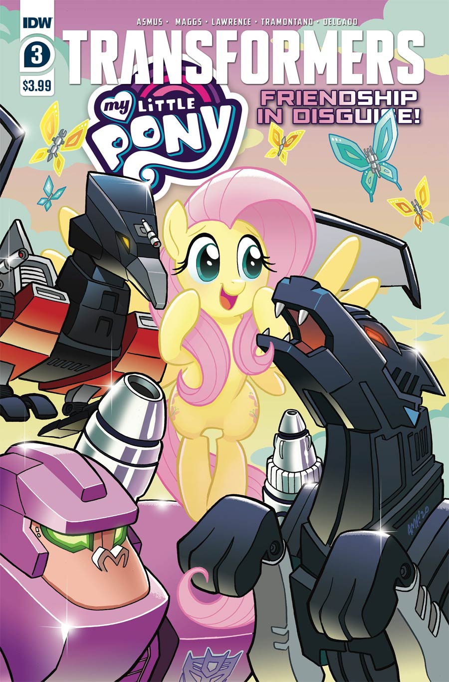 My Little Pony Transformers Friendship In Disguise #3 Cover A Regular Tony Fleecs Cover