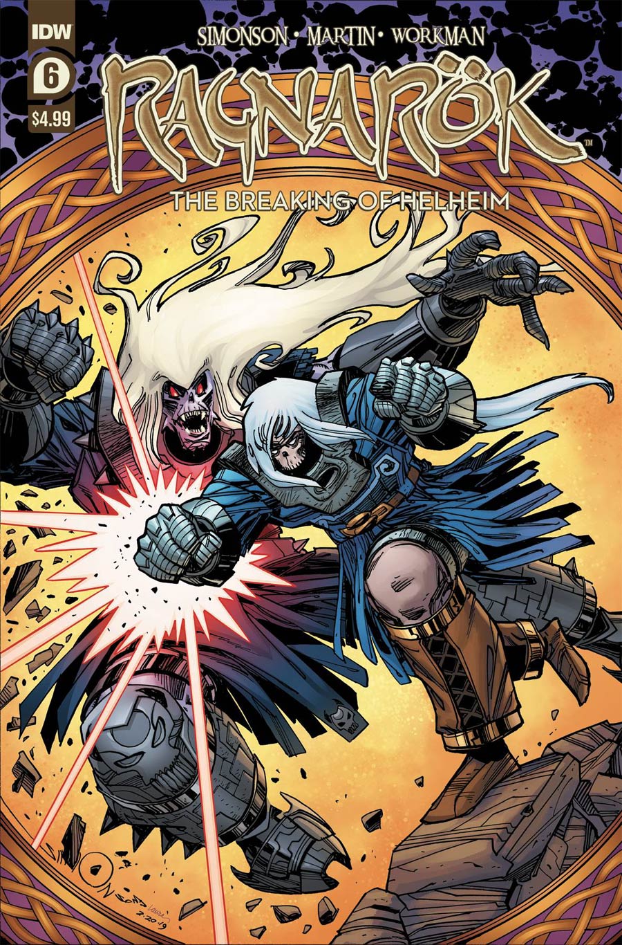 Ragnarok Breaking Of Helheim #6 Cover A Regular Walter Simonson Cover