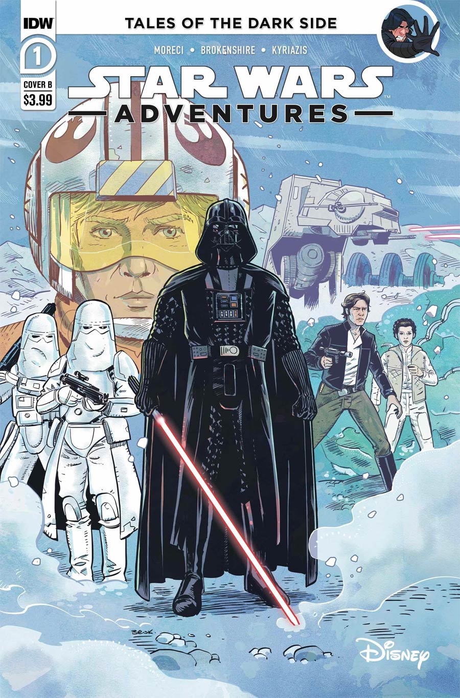 Star Wars Adventures Vol 2 #1 Cover B Variant Nick Brokenshire Cover