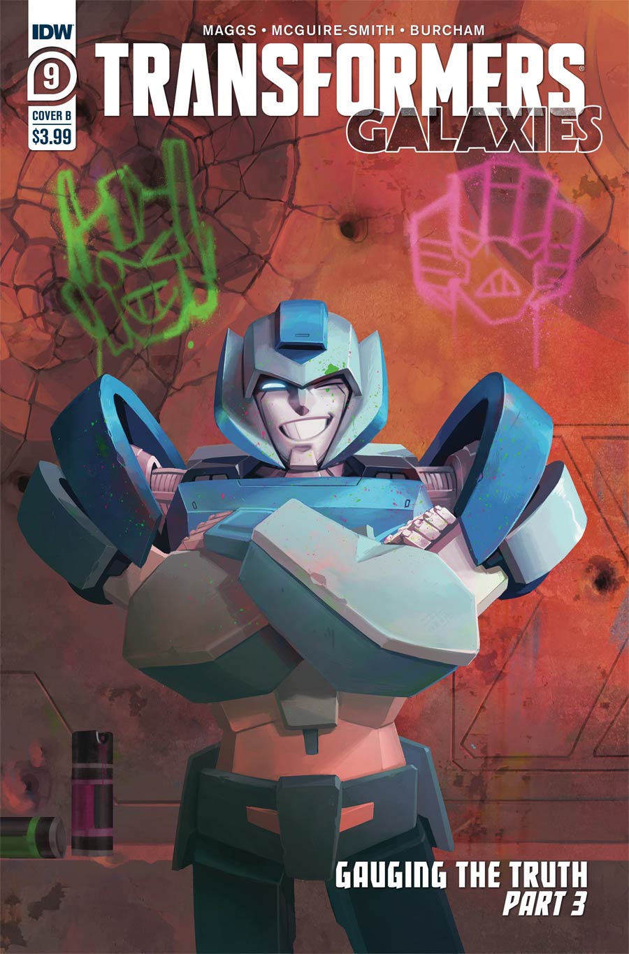 Transformers Galaxies #9 Cover B Variant Sara Pitre-Durocher Cover