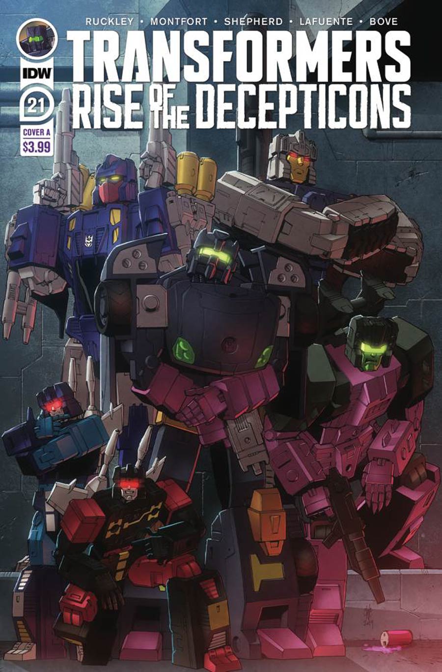 Transformers Vol 4 #21 Cover A Regular Casey W Coller Cover