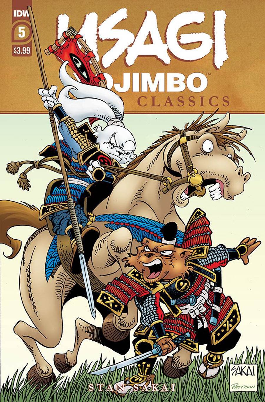 Usagi Yojimbo Color Classics #5