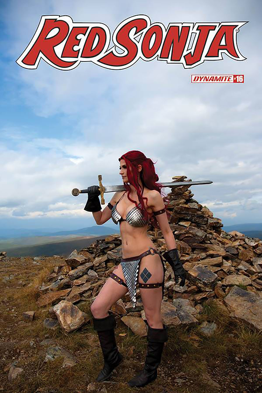 Red Sonja Vol 8 #16 Cover E Variant Katy DeCobray Cosplay Photo Cover