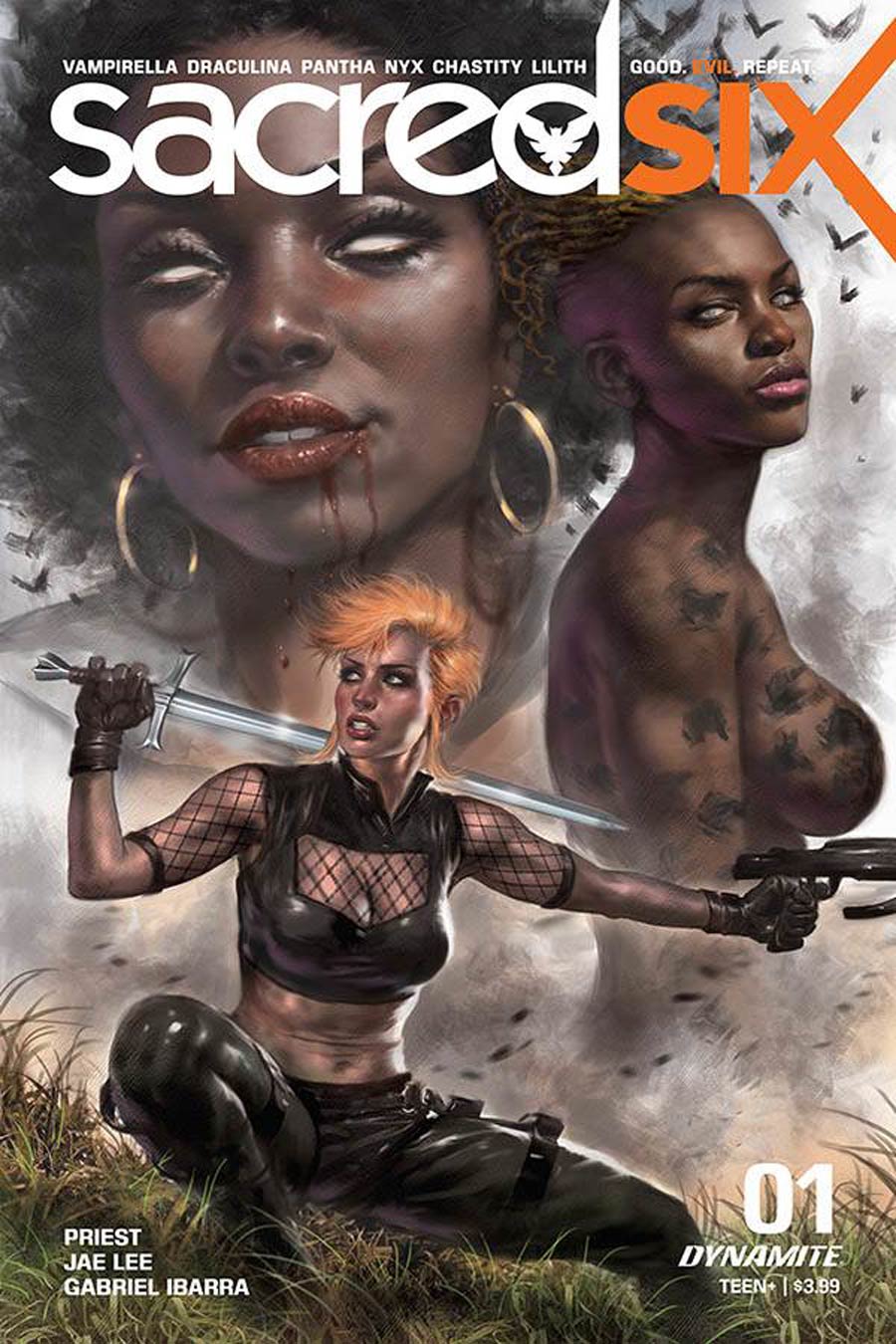 Sacred Six #1 Cover C Variant Lucio Parrillo Cover