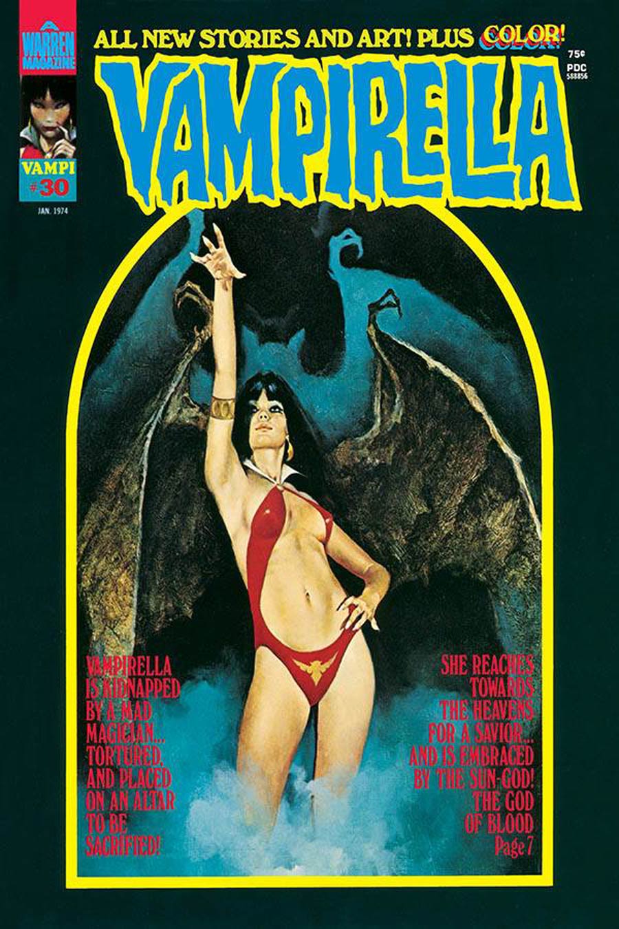 Vampirella Magazine #30 1969 Replica Edition