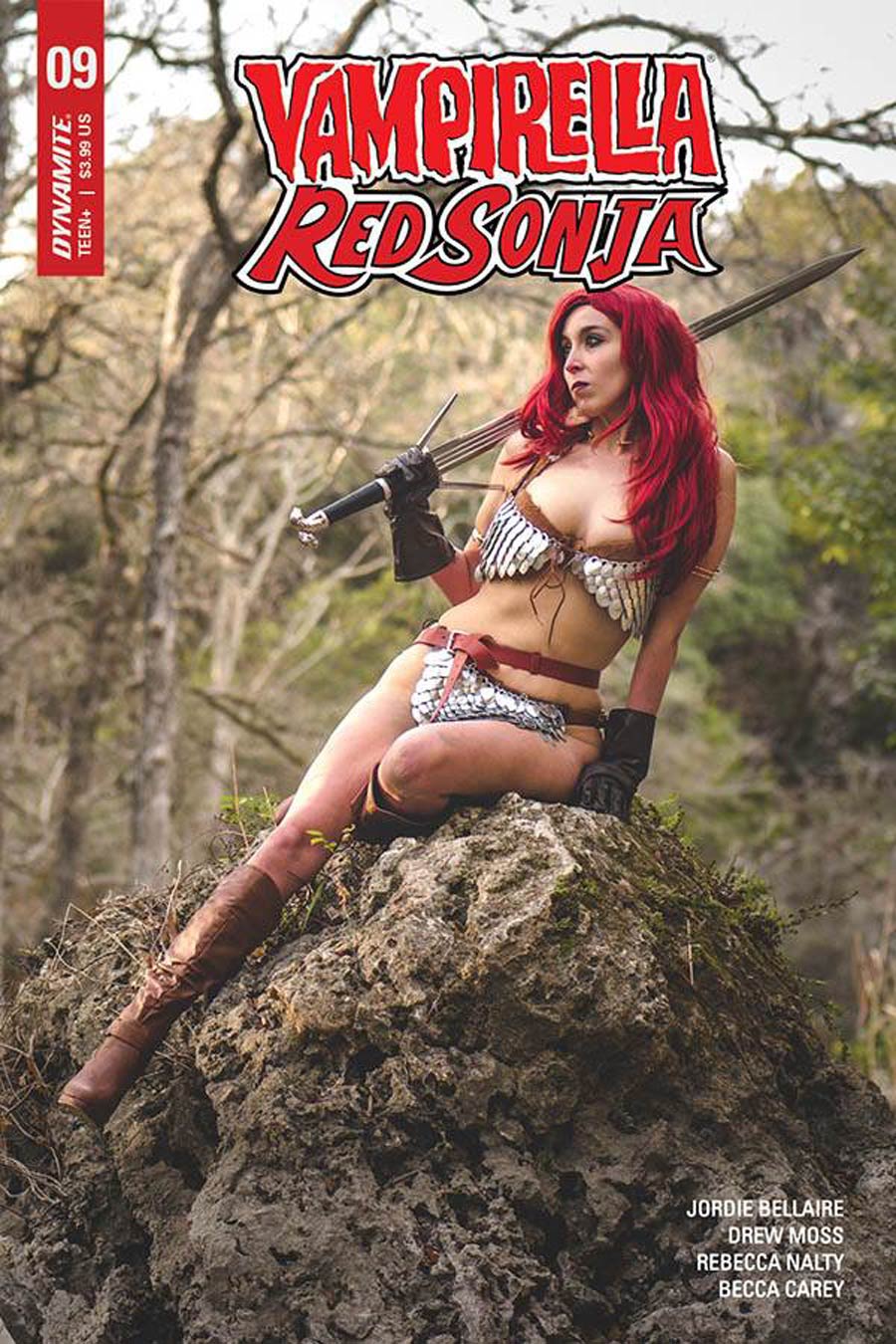 Vampirella Red Sonja #9 Cover D Variant Athena Rose Cosplay Photo Cover