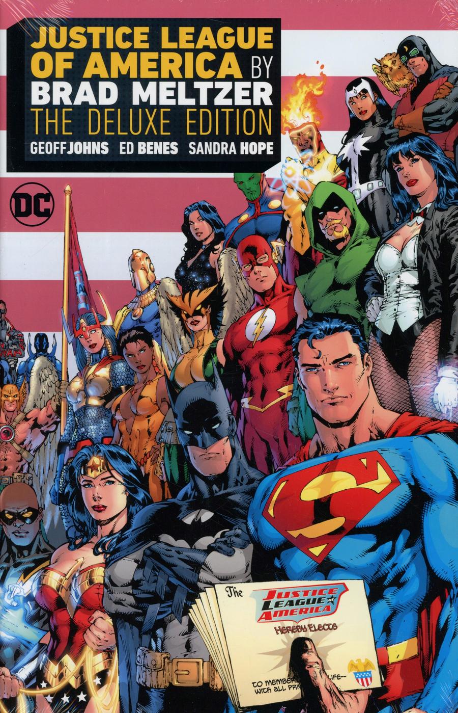 Justice League Of America By Brad Meltzer Deluxe Edition HC