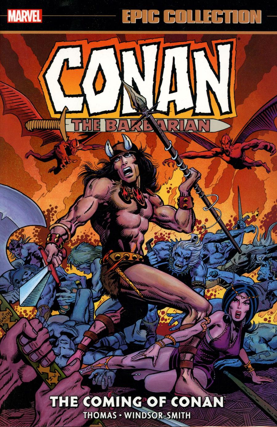 Conan The Barbarian Original Marvel Years Epic Collection Vol 1 Coming Of Conan TP