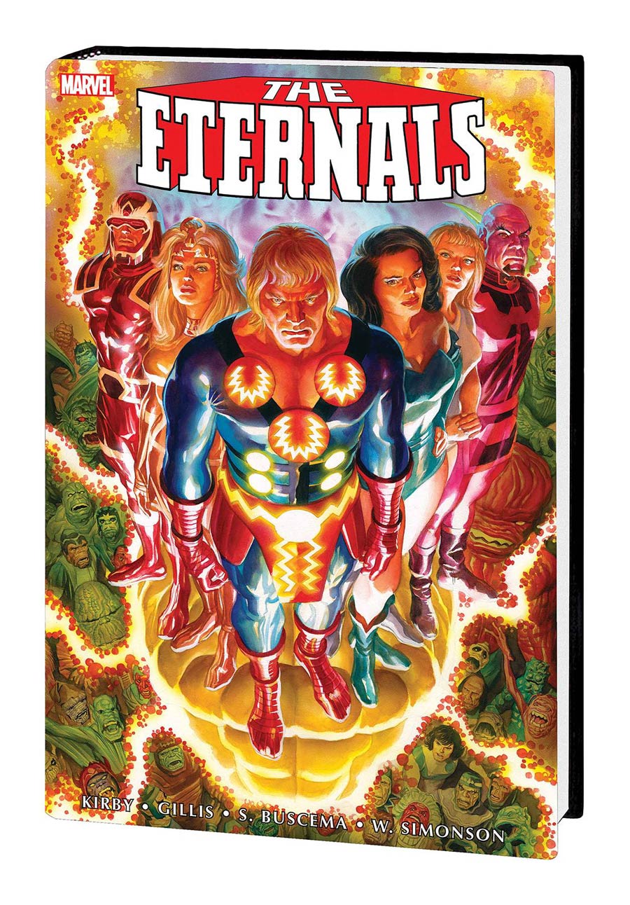 Eternals Complete Saga Omnibus HC Book Market Alex Ross Cover