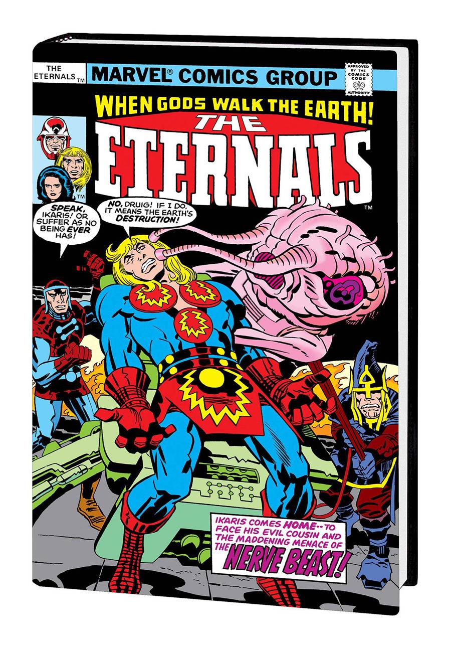 Eternals Complete Saga Omnibus HC Direct Market Jack Kirby Variant Cover