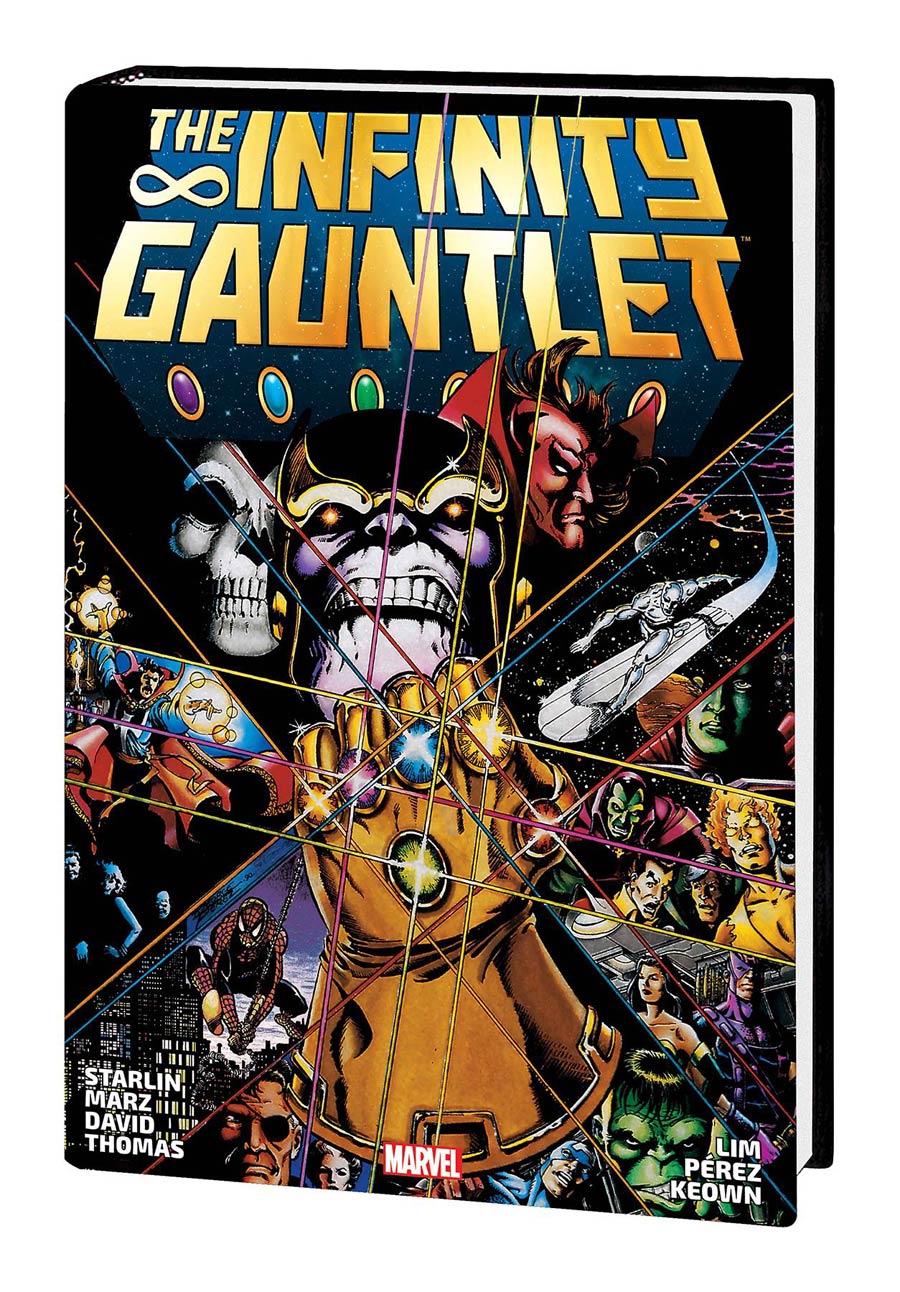 Infinity Gauntlet Omnibus HC Book Market George Perez Cover New Printing